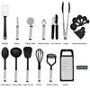 Kitchen Accessories Gadgets Tools 2020 22 Pieces Turner Spatula Set Non-stick Heat-Resistant Silicone Turner Spatula