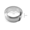 Cake Slicer Stainless Steel Adjustable 7 Layered Bread Cutter Ring with Respective Diameter