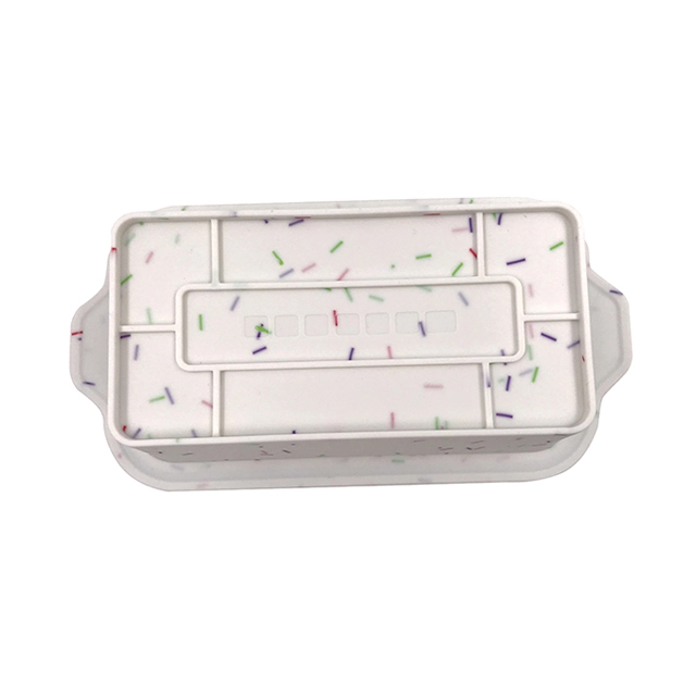 Silicone Loaf Pan with Reinforced Steel Frame Inside Non-stick Loaf Mould for Homemade Baking Cakes And Bread
