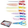 Colorful Non-stick Coating 8pcs Knives Set with Plastic Handle 
