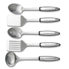 Amazon Hot Selling 10 Pieces Stainless Steel Cooking Utensils for Kitchen