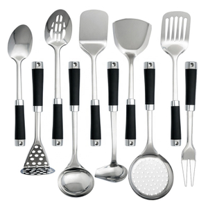 Durable Stainless Steel Cooking Utensils for Kitchen