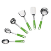 Fashionable 7 Pieces Stainless Steel Cooking Utensils Set for Kitchen