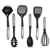 New Arrivals 2020 Double Materials And Soft Touch Handle Nylon Kitchen Cooking Utensils Set
